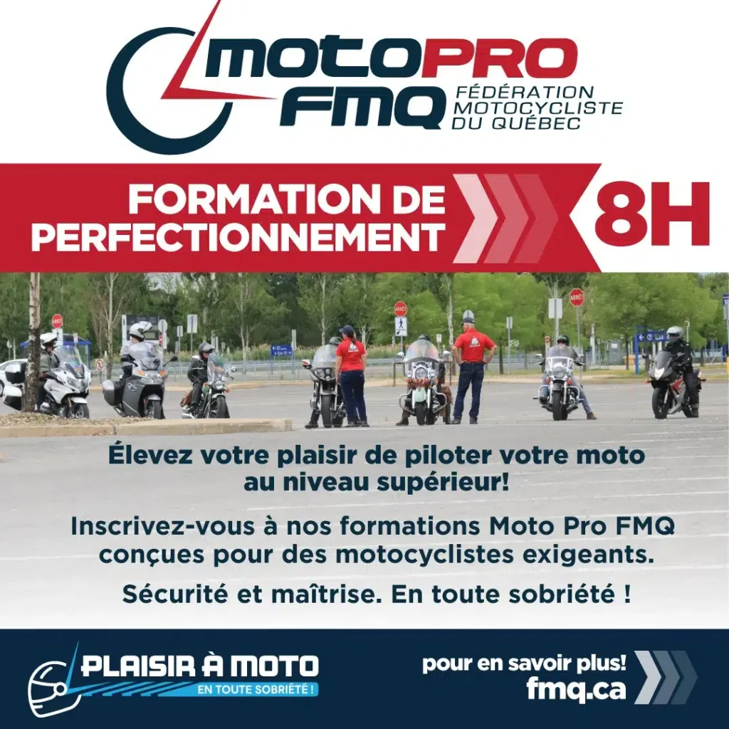 Formation de perfectionnement - Moto Pro FMQ